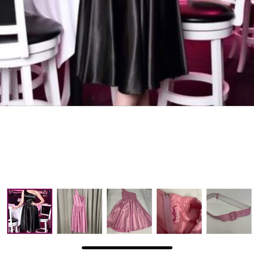 Pinup Couture dress large pink swing dress